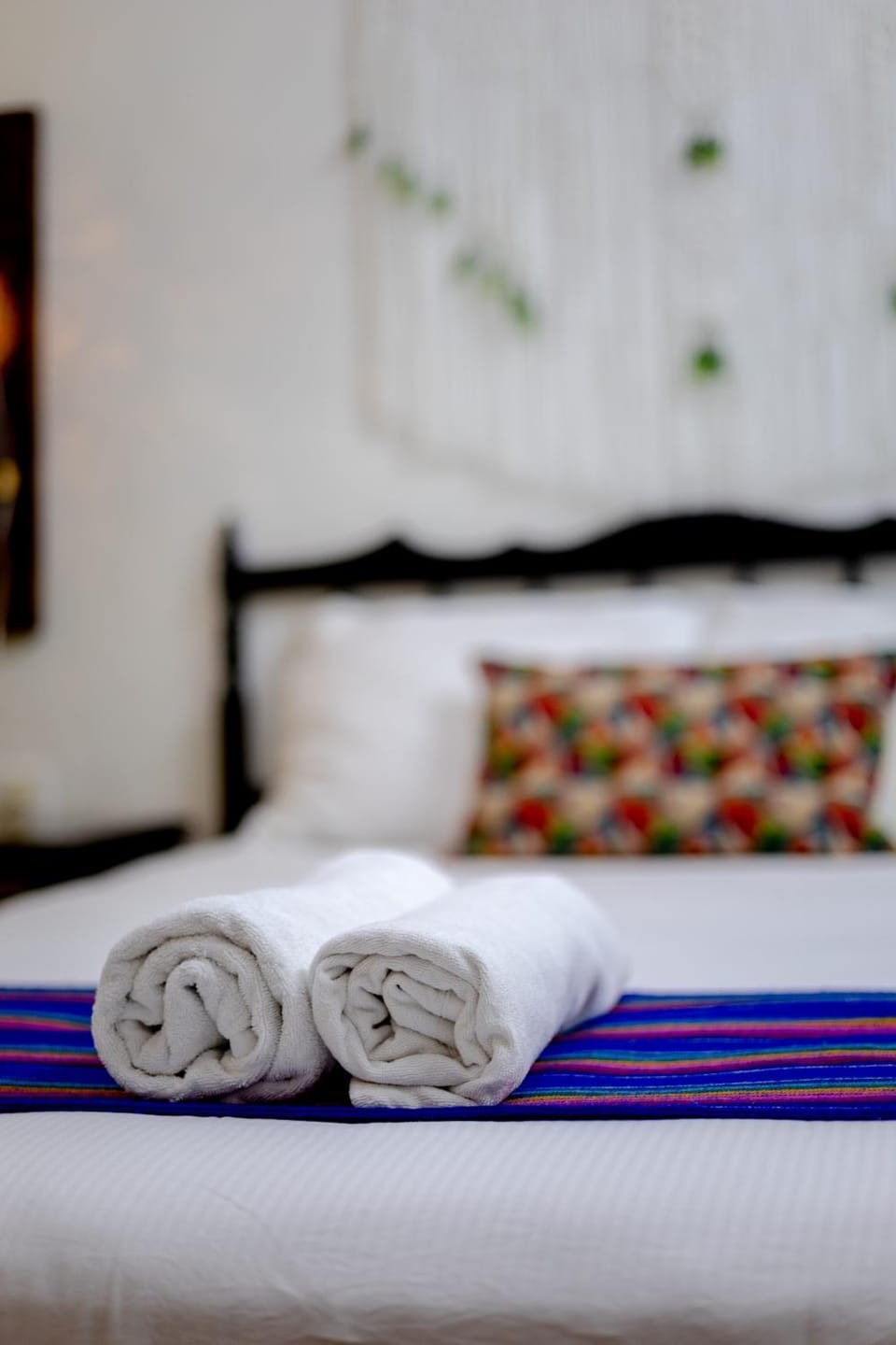 Bedroom, towels
