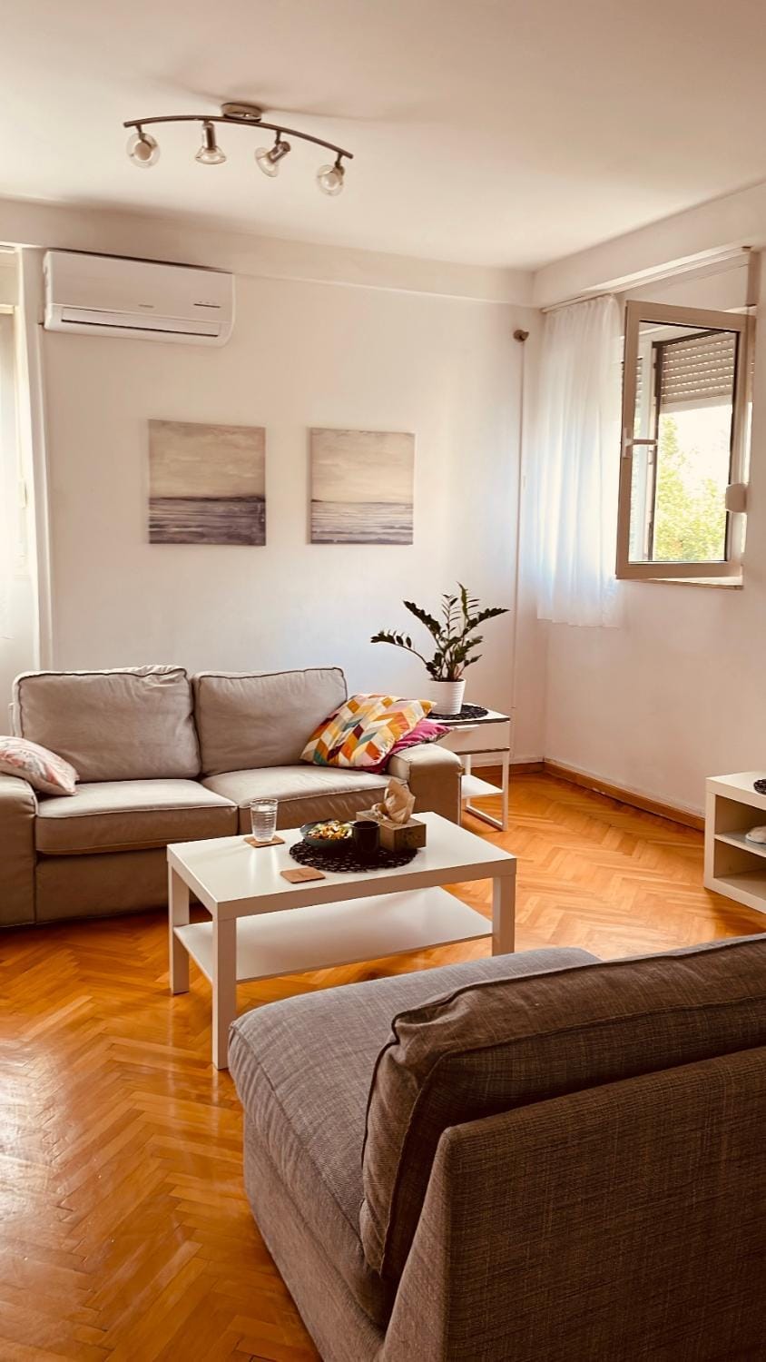 Living room, Decorative detail, air conditioner