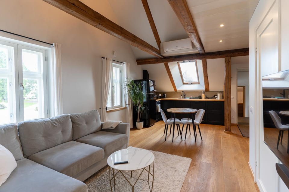 Living room, Seating area, Dining area