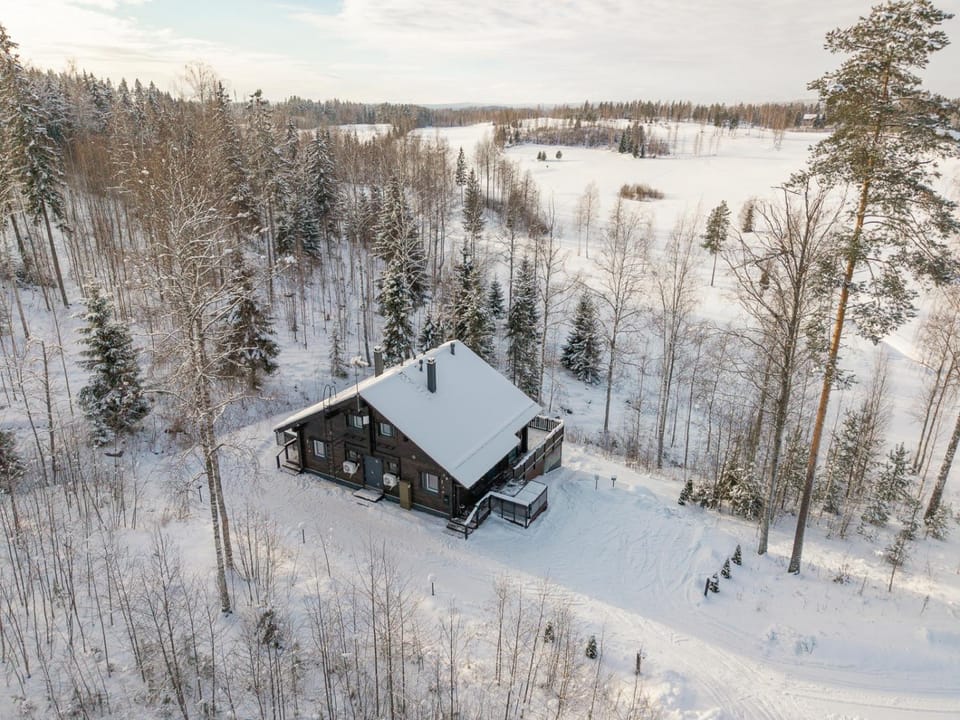 Property building, Day, Natural landscape, Winter