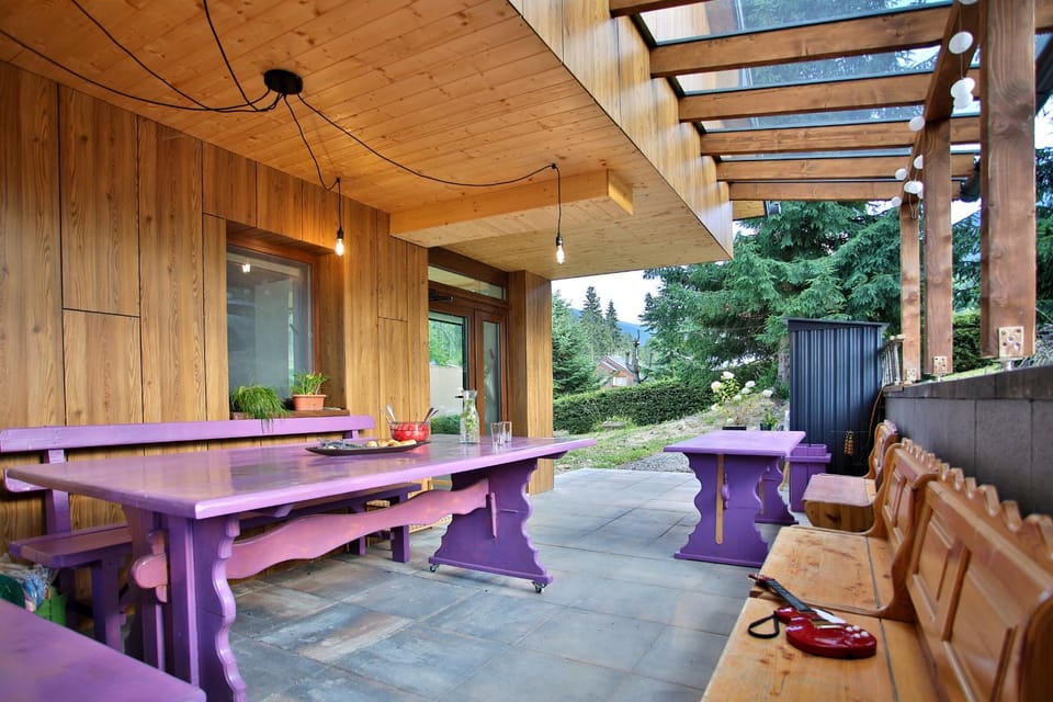 Patio, Balcony/Terrace, Seating area, Garden view, Landmark view