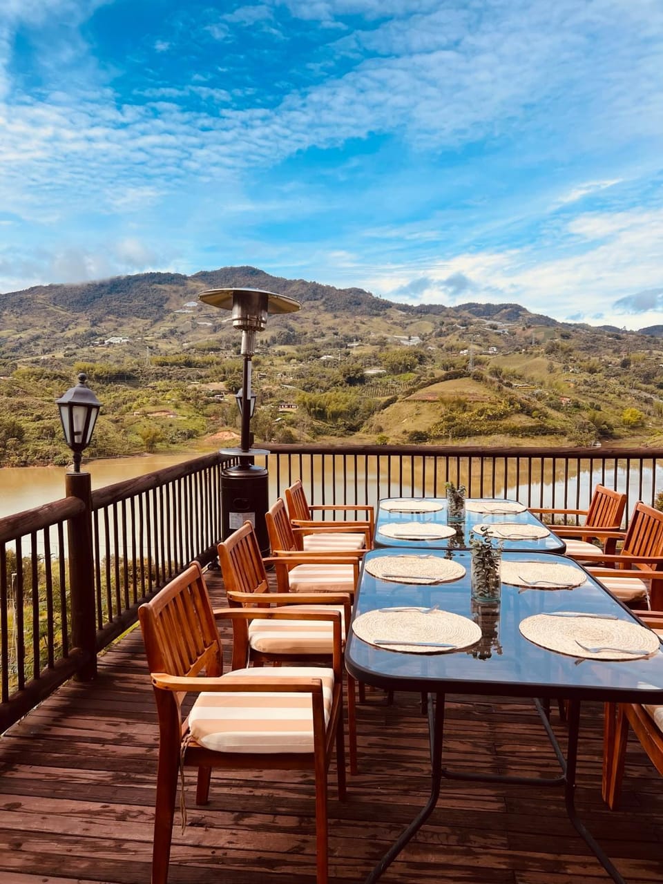 Restaurant/places to eat, Natural landscape, View (from property/room), Dining area, Mountain view