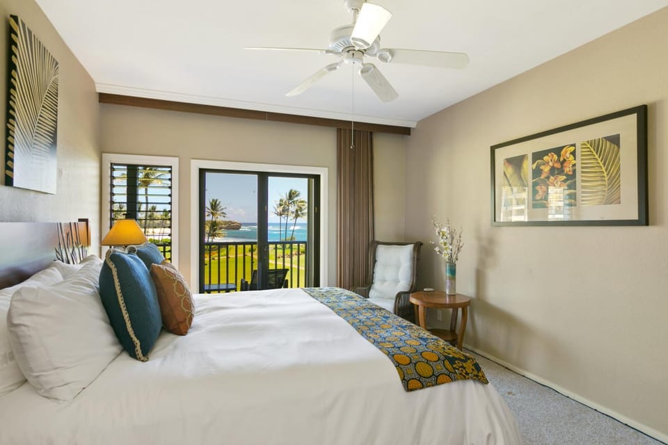 Bedroom, Sea view