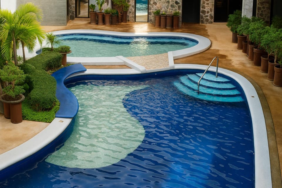 Pool view, Swimming pool