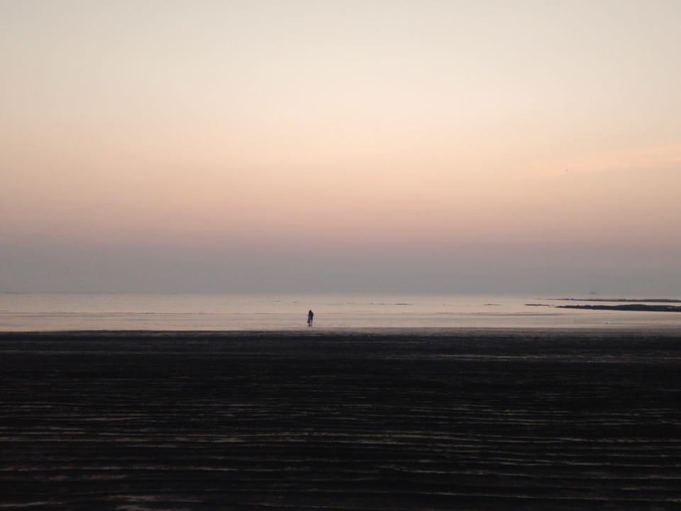 Natural landscape, Beach, Sea view, Sunset
