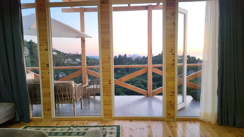 Day, Balcony/Terrace, Living room, Seating area