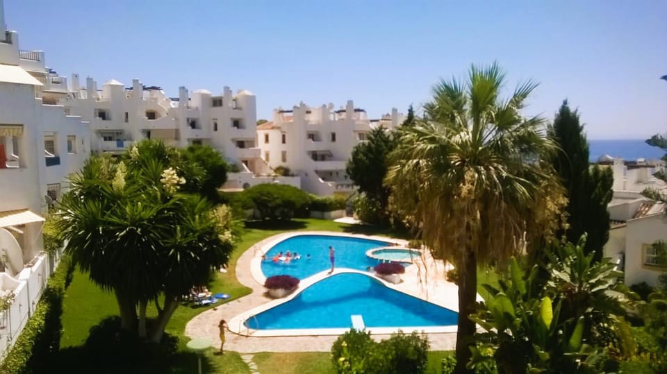 Natural landscape, Pool view, Sea view, Swimming pool