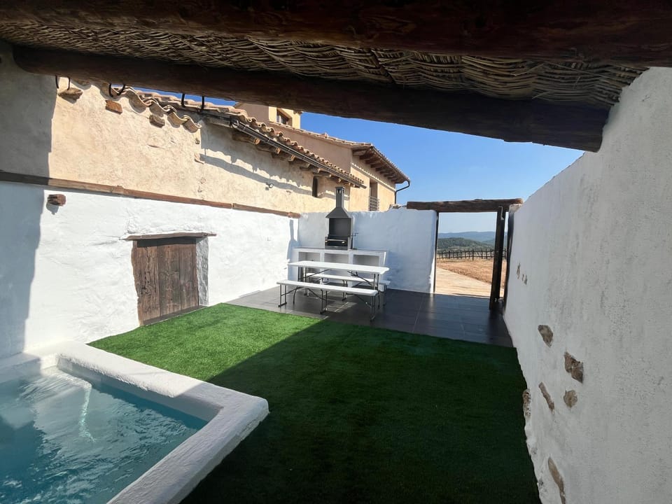 Natural landscape, Pool view, Swimming pool