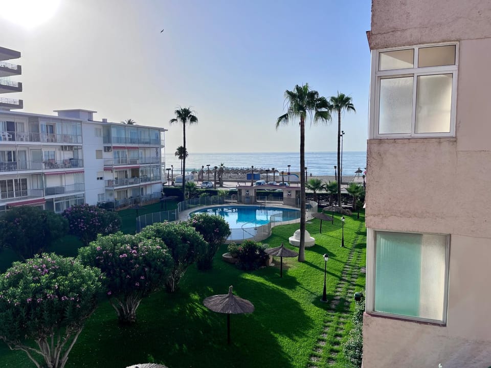 Property building, Day, Natural landscape, Garden, View (from property/room), Garden view, Pool view, Sea view, Swimming pool
