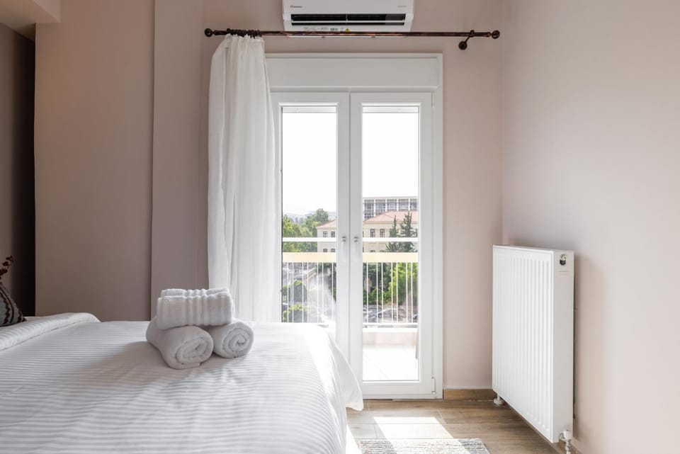 Bed, View (from property/room), Bedroom, air conditioner