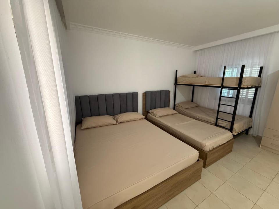 Bed, Photo of the whole room, Bedroom, bunk bed