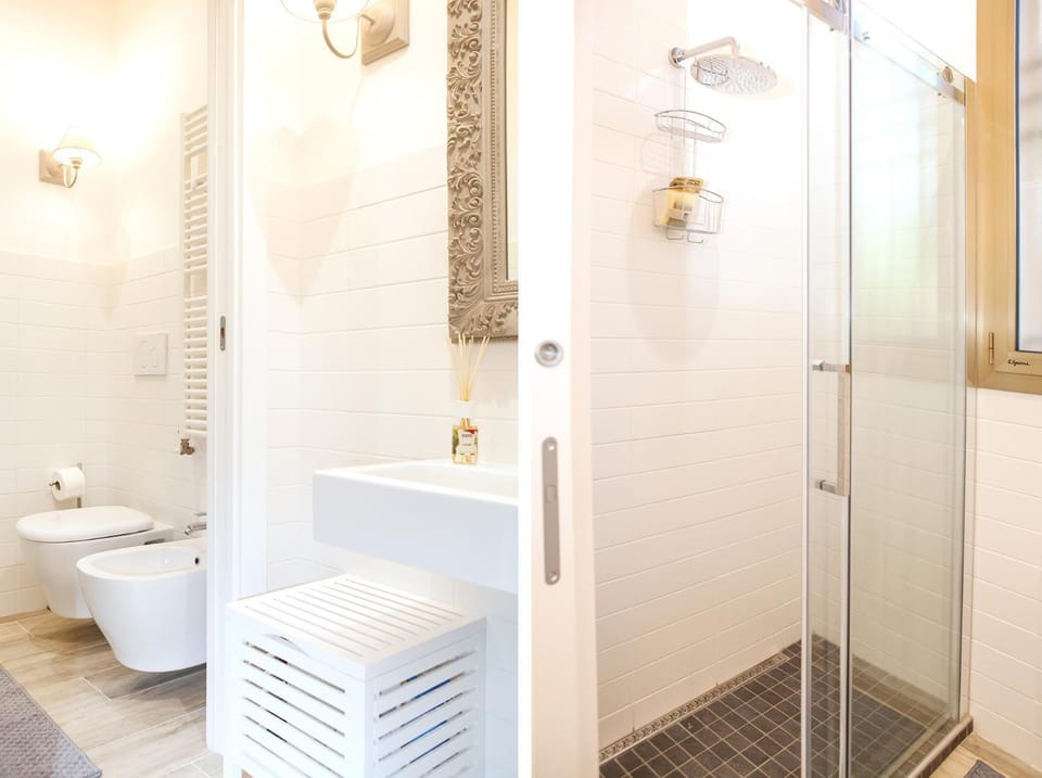 Shower, Toilet, Bathroom, bidet, towels