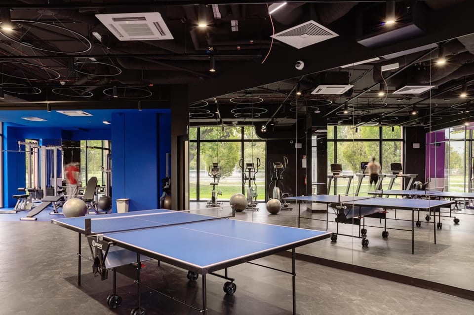 Table tennis, Fitness centre/facilities, Fitness centre/facilities, Fitness centre/facilities, Entertainment, Entertainment