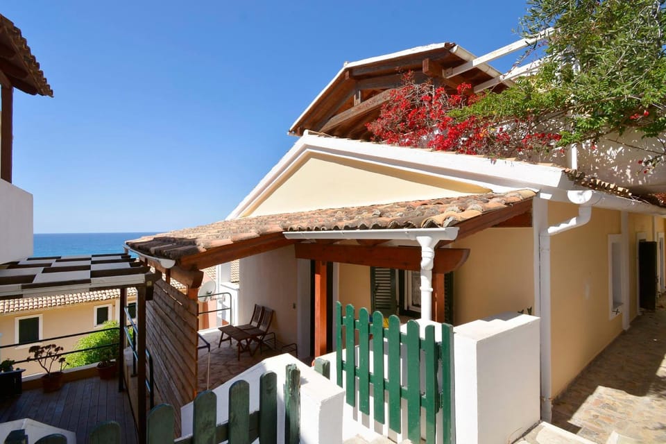 Property building, Natural landscape, View (from property/room), Balcony/Terrace, Sea view