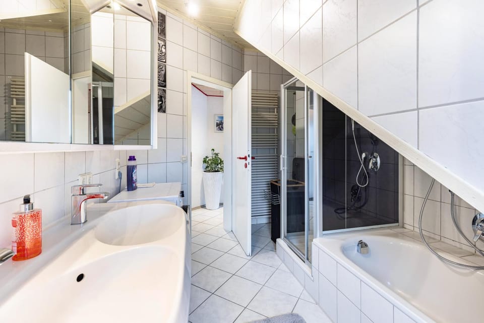 Bathroom, Living room