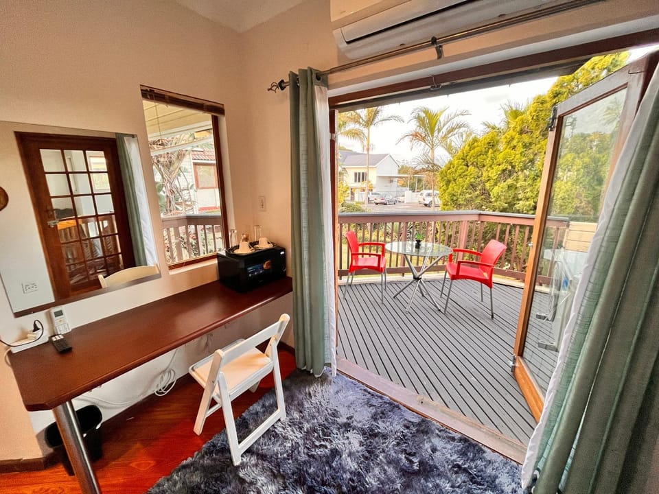 Bed, Day, View (from property/room), Balcony/Terrace, Seating area, Bedroom