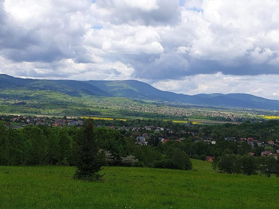 Spring, Day, Natural landscape, Mountain view