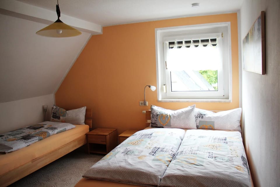 Bed, Bedroom, heating, wardrobe