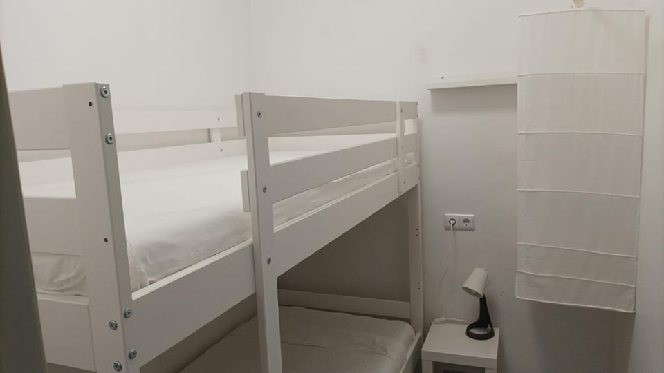 Photo of the whole room, bunk bed