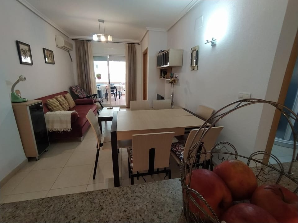 Living room, Dining area, air conditioner