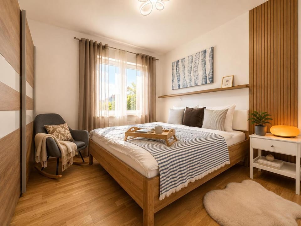 Bed, Bedroom
