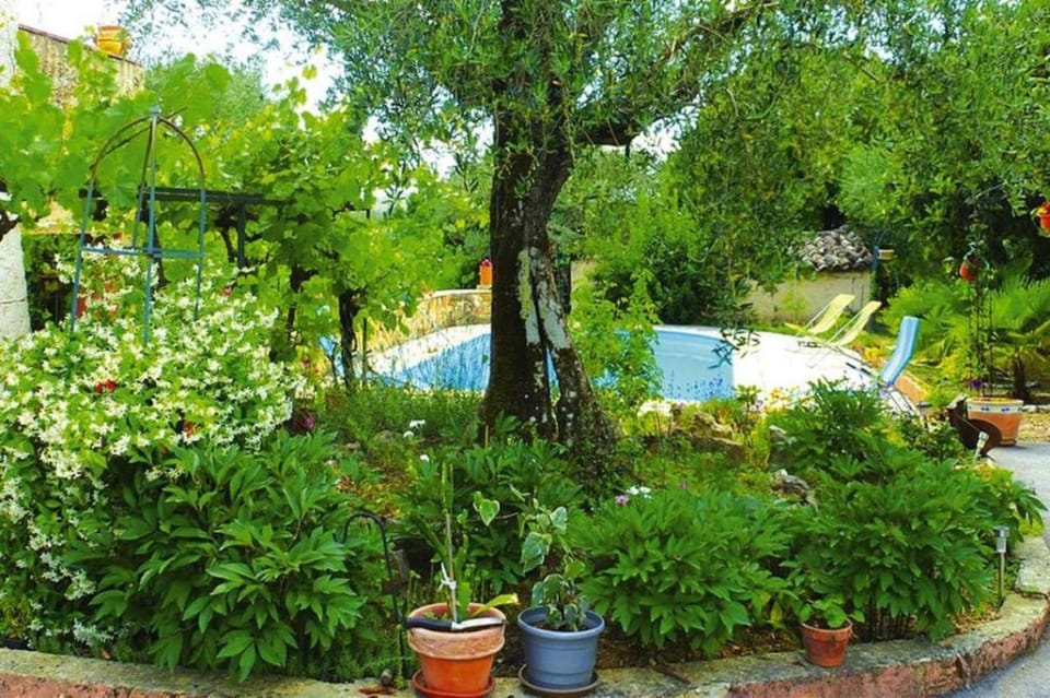 Property building, Living room, Swimming pool