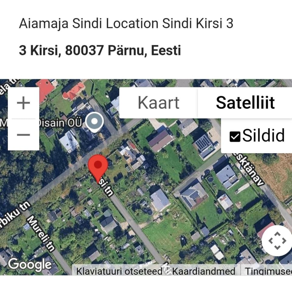 Aiamaja Sindi Location Sindi Kirsi 3 Apartment in Estonia