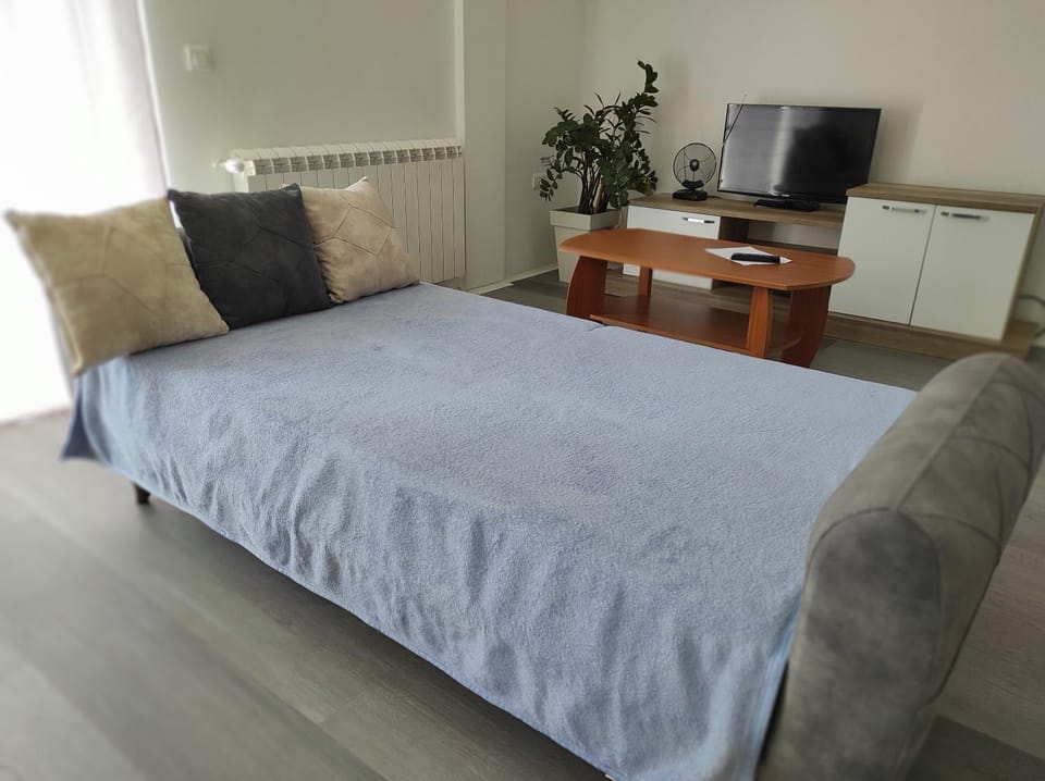 Bed, TV and multimedia, Living room