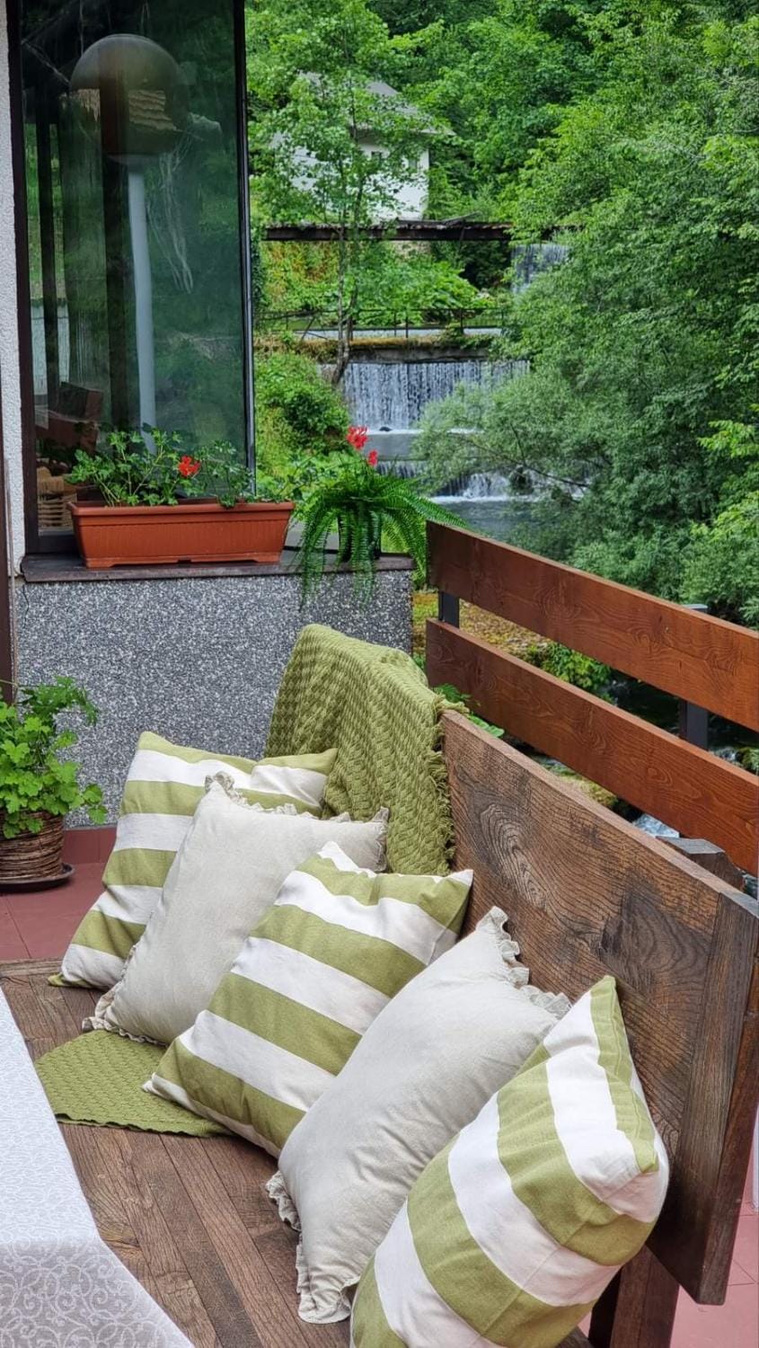 View (from property/room), Balcony/Terrace, Seating area, Garden view