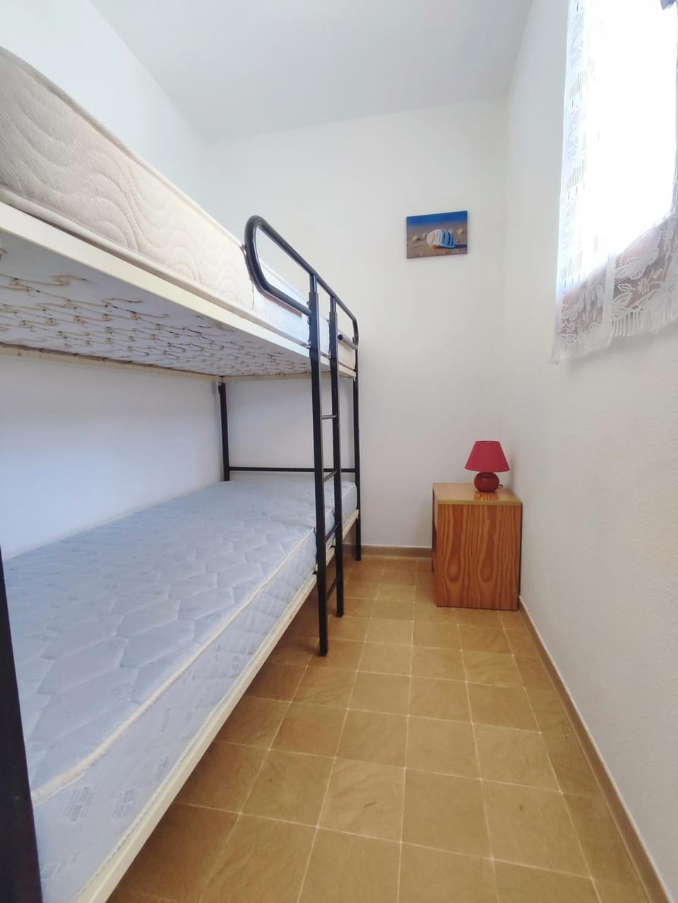 Photo of the whole room, Bedroom, bunk bed