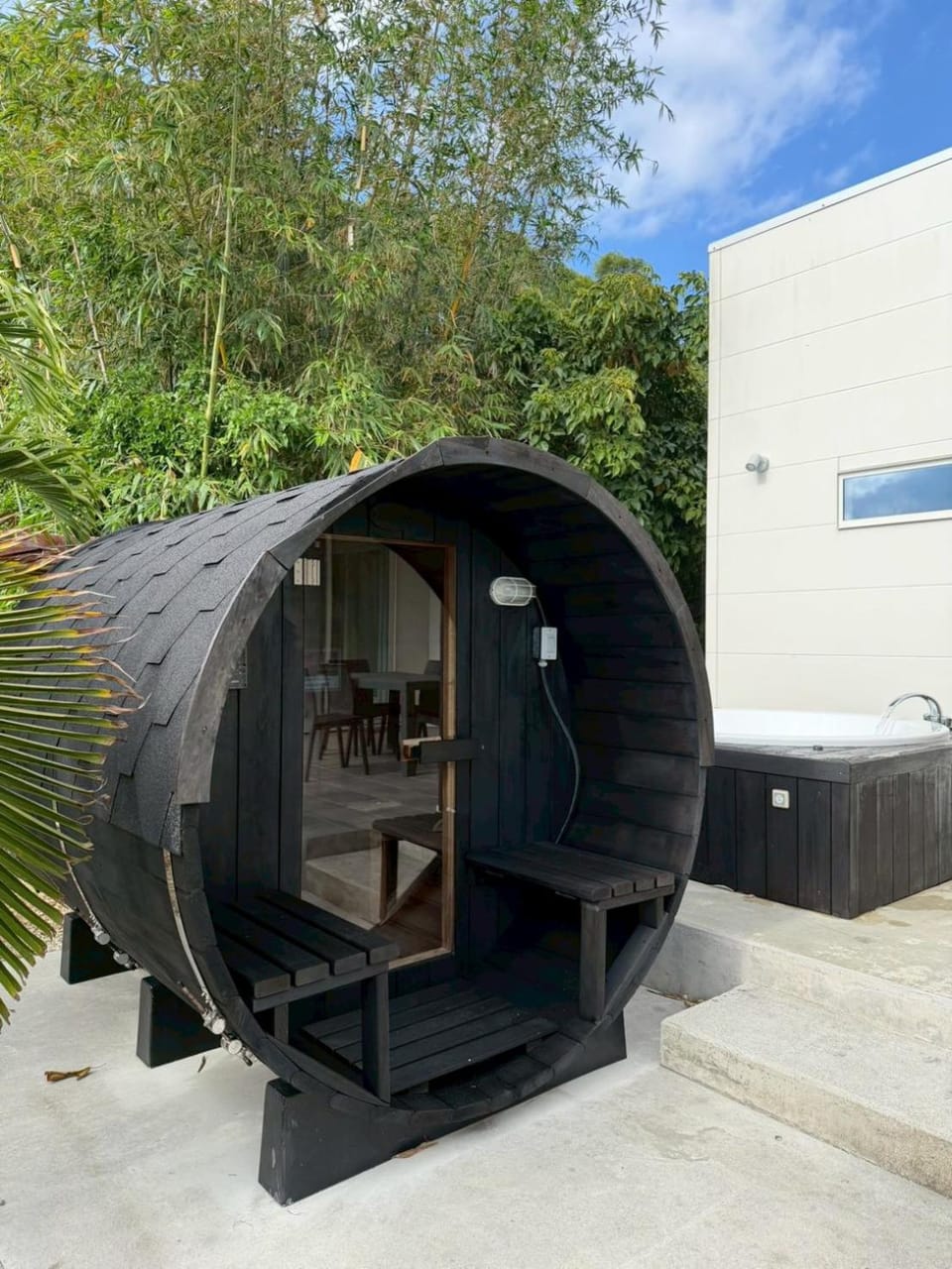 Sauna, Balcony/Terrace