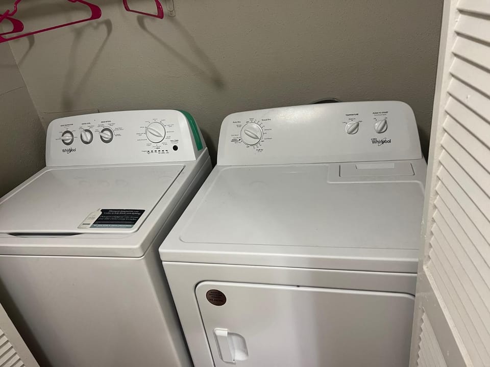 washing machine, dryer