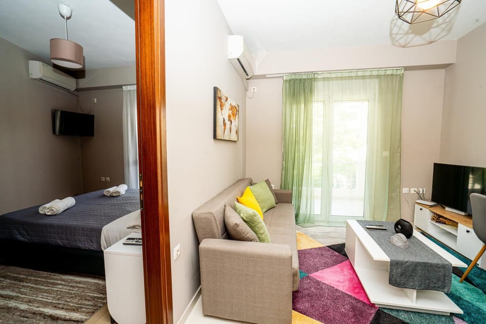 Living room, Bedroom