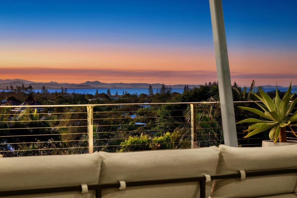 View (from property/room), Balcony/Terrace, Sea view, Sunset