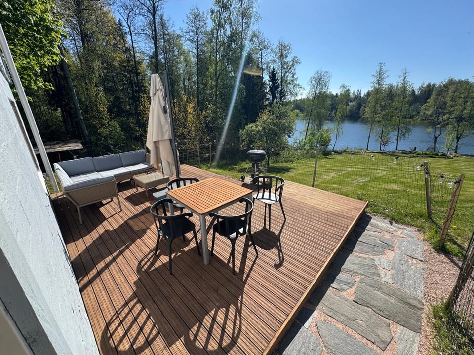 Day, Natural landscape, View (from property/room), Balcony/Terrace, Dining area, Lake view
