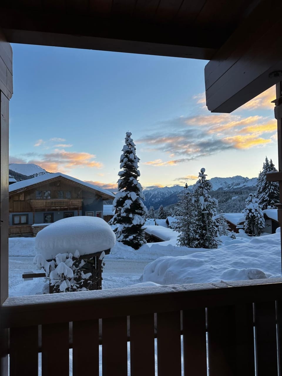Natural landscape, Winter, Mountain view