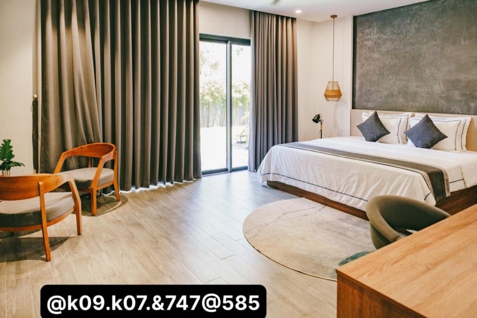 04-Biệt thự cao cấp Hồ Tràm-3PN 4 giường lớn, Hồ bơi to,BBQ, cầu ra ngắm biển Apartment in Ba Ria - Vung Tau