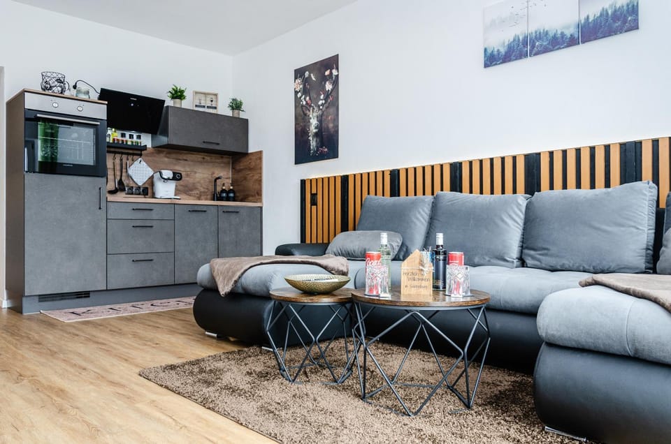 Kitchen or kitchenette, Living room, Seating area, dishwasher, pet friendly, stove, stove, kitchen, kitchen