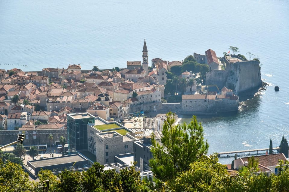 Summer, City view, Sea view
