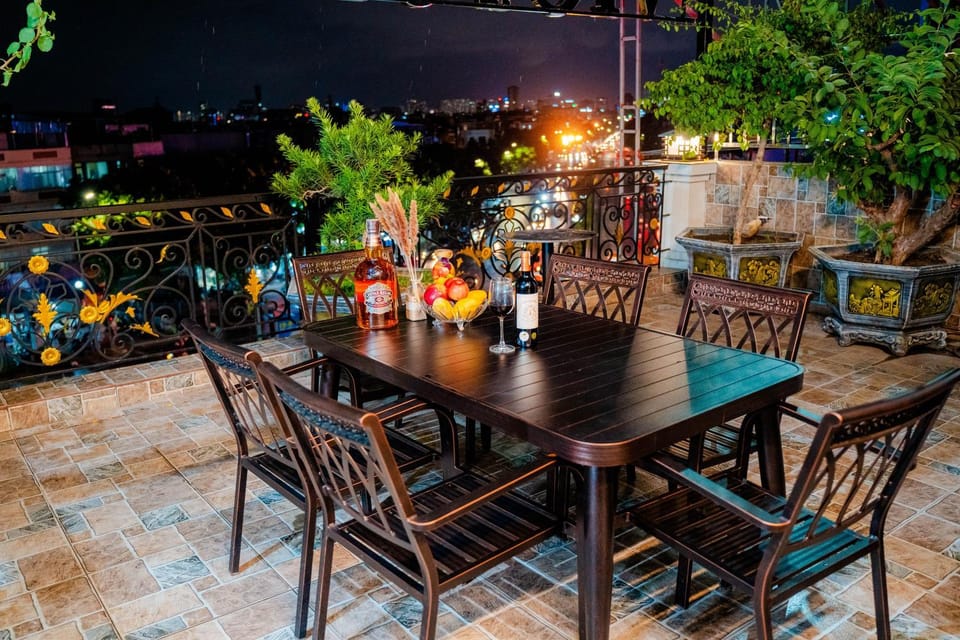 View (from property/room), Balcony/Terrace, Food and drinks, Dining area