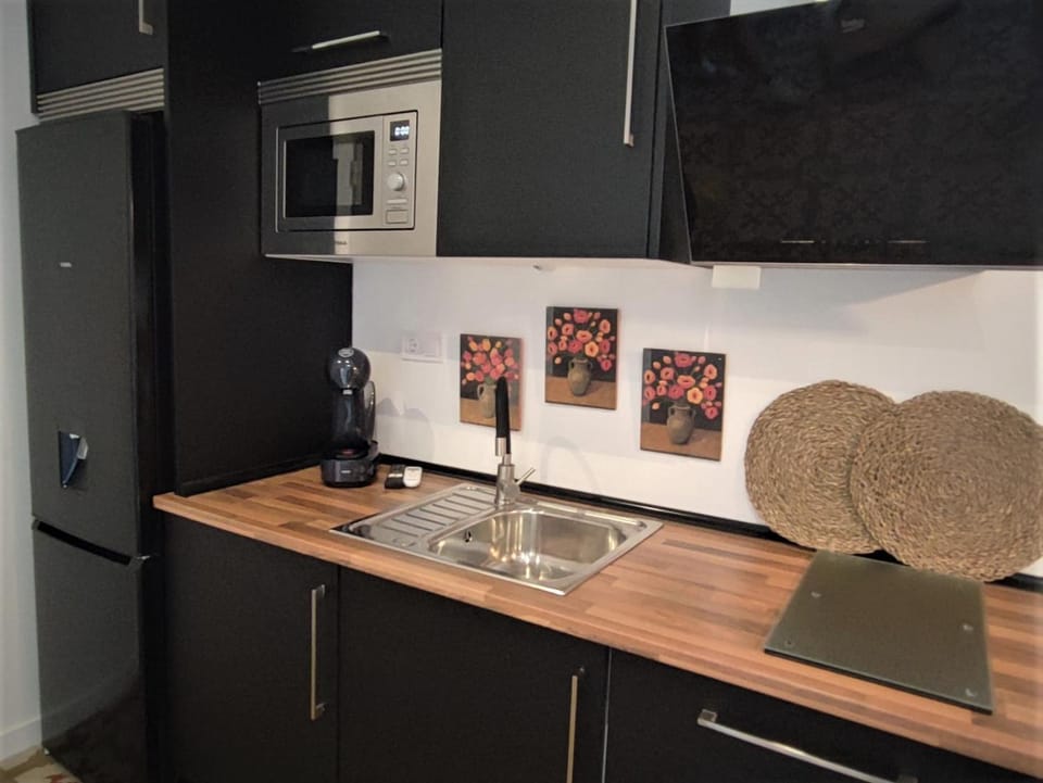 Kitchen or kitchenette, minibar, pet friendly, stove