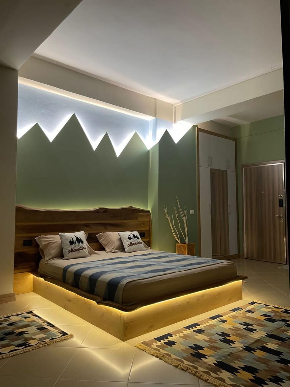 Bed, Bedroom