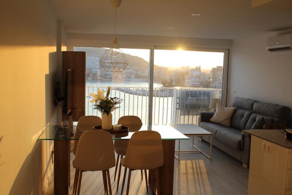 Natural landscape, View (from property/room), Living room, Seating area, Dining area, air conditioner