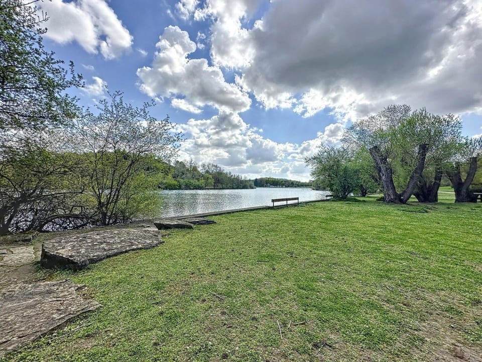 Natural landscape, Lake view