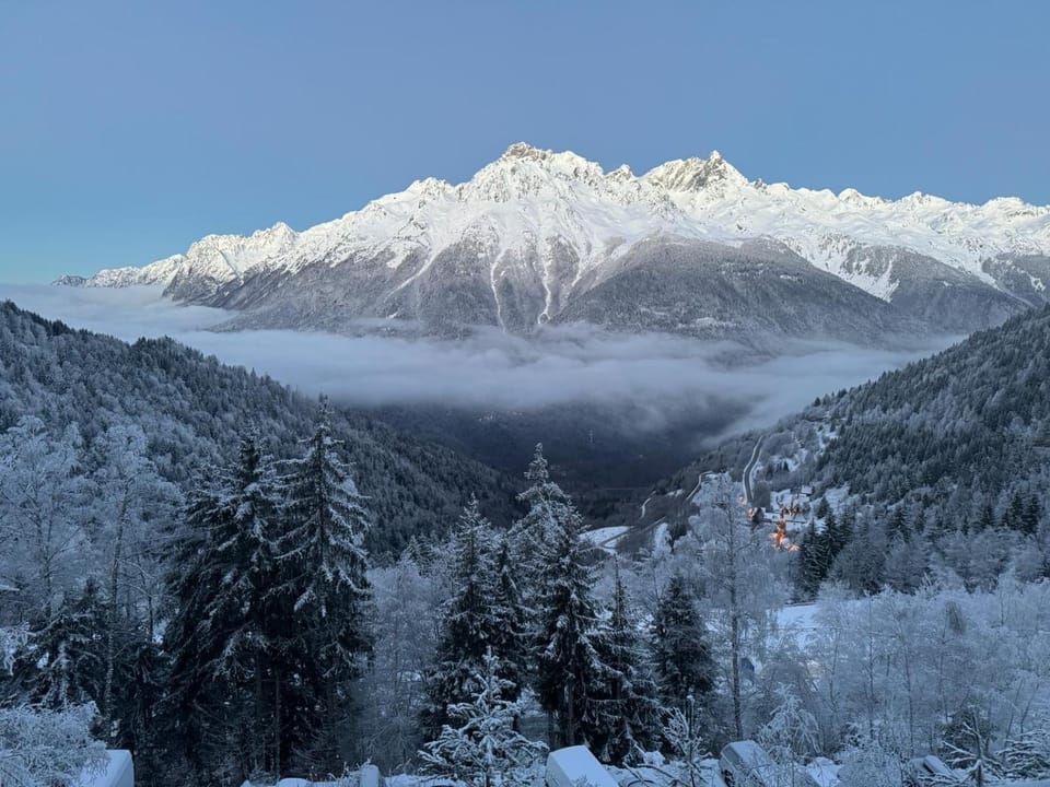 Winter, Mountain view