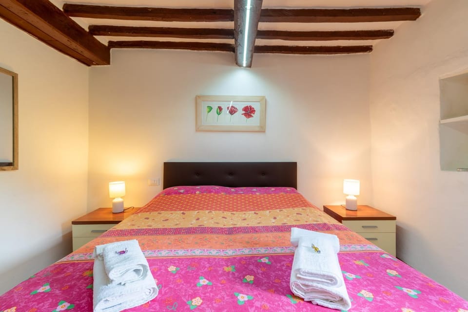Property building, Living room, Bedroom