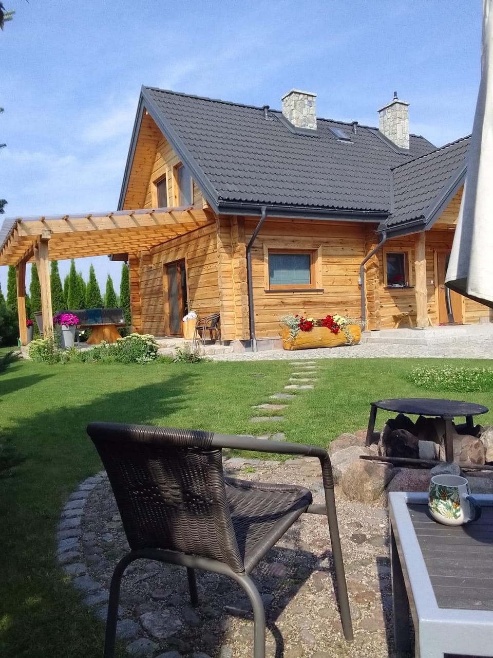 Property building, BBQ facilities, Garden, Seating area