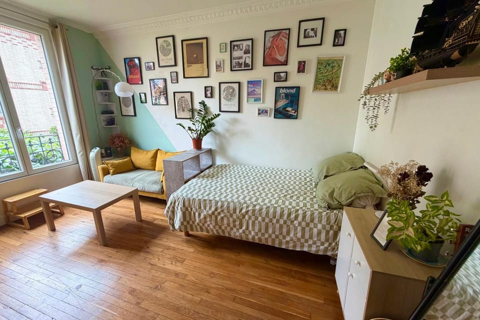 Cozy studio near Paris 15 Expo Center & T2 Tram Apartment in Issy-les-Moulineaux