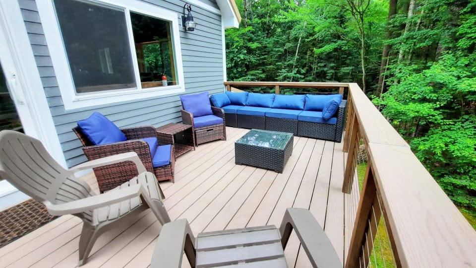 157SL peaceful forest retreat House in Franconia