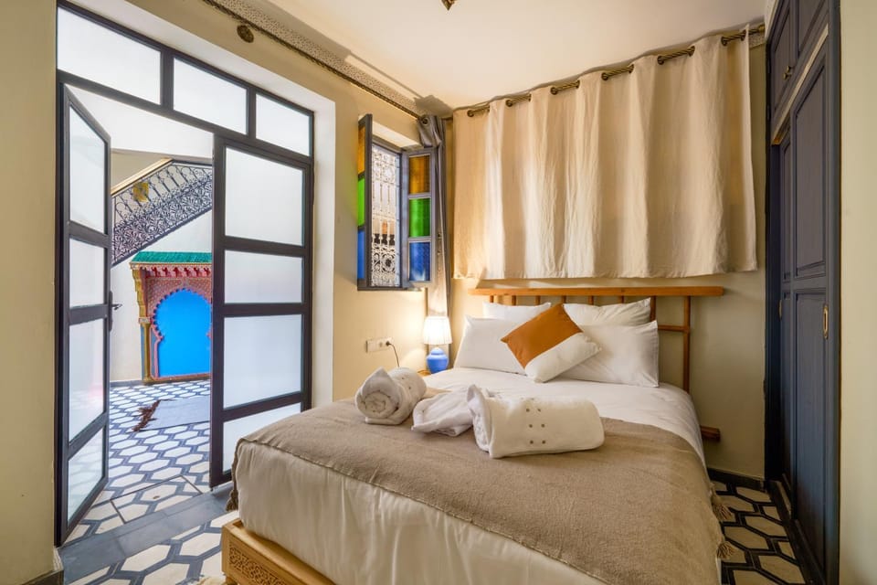 Riad AJI 4 Rooms, Petite piscine , Internet, Petit déjeuner , Top Emplacement Médina House in Marrakesh